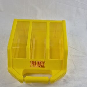 Pro-Index Yellow Trading Cards Storage Holder Organizer